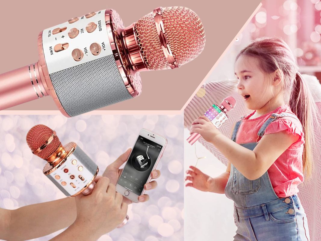 Bezicni Mikrofon - Mikrofon Karaoke - Mikrofon bluetooth - - A365 shop