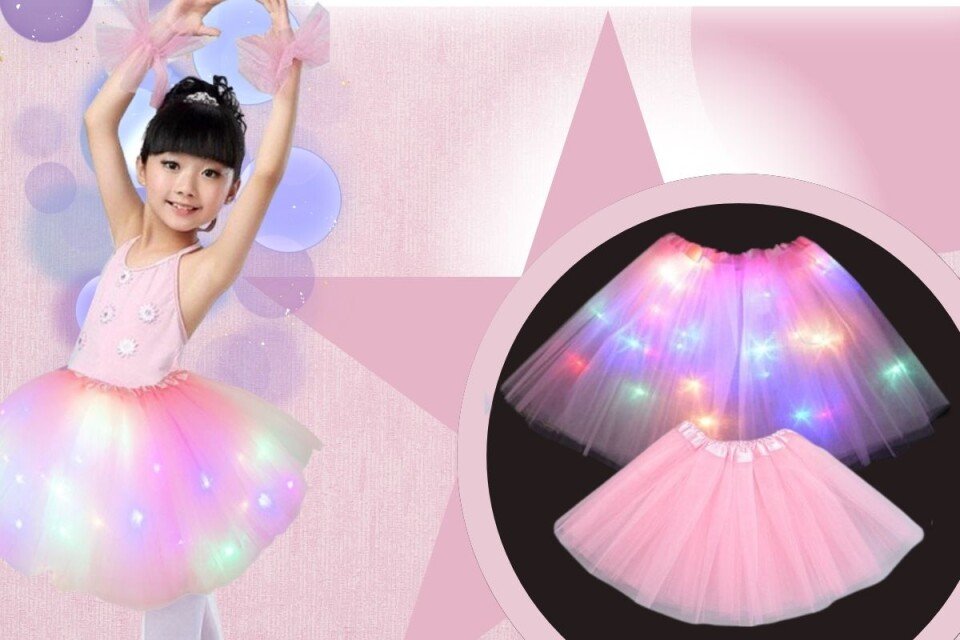 Svjetleća suknja s LED svjetlima LightPrincess