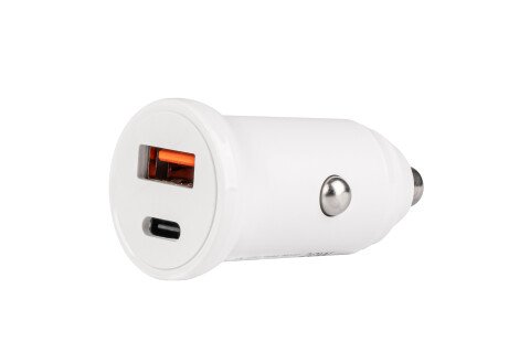 Auto punjač PCH PRO-07 USB-C+USB 20W 12/24V