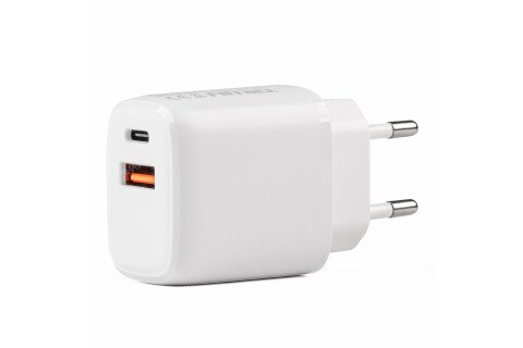 PRO-09 USB+USB-C 20W Quick Charge 230V fali töltő