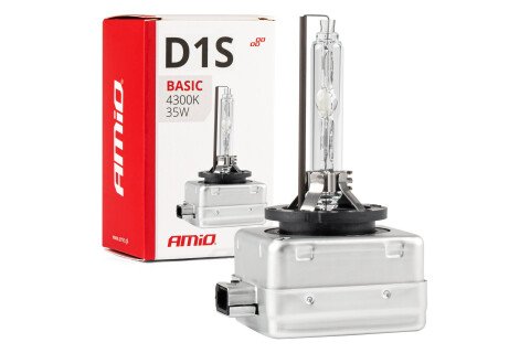 Xenon žarnica, xenon D1S 35W 4300K filament AMiO BASIC