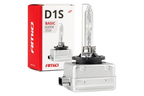 Xenon izzó, xenon D1S 35W 6000K izzószál AMiO BASIC