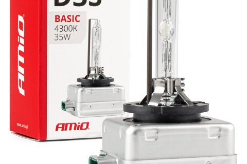 Xenon izzó, xenon D3S 35W 4300K izzószál AMiO BASIC