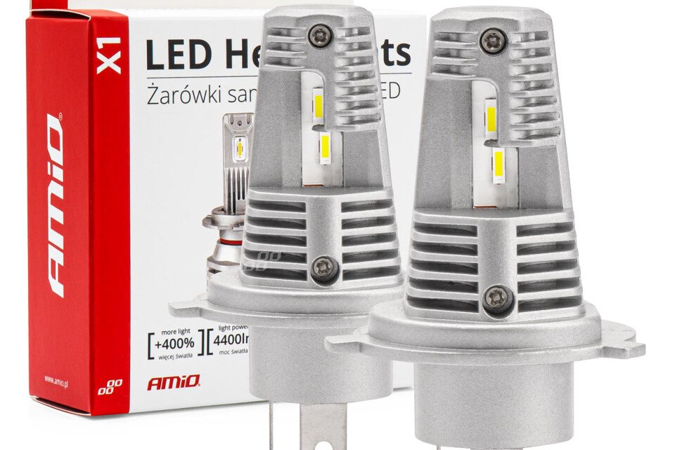 Ks1 serija AMiO H4 LED auto sijalice