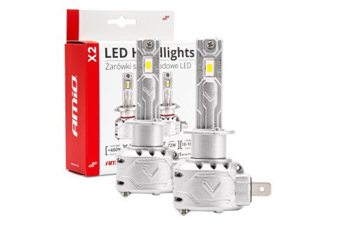 X2 sorozatú AMiO H1 LED autó izzók
