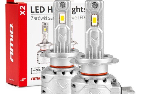 X2 sorozatú AMiO H7 LED autó izzók