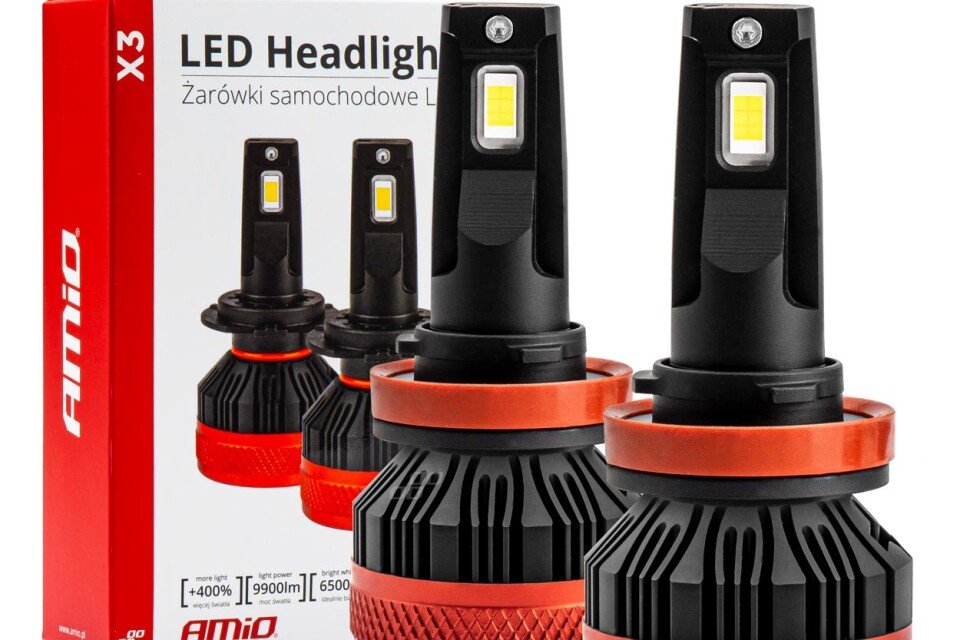 X3 Series AMiO H8/H9/H11 LED avtomobilske žarnice