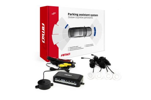 Set senzora za kameru i LCD ekran, bijeli 22mm AMIO-02991