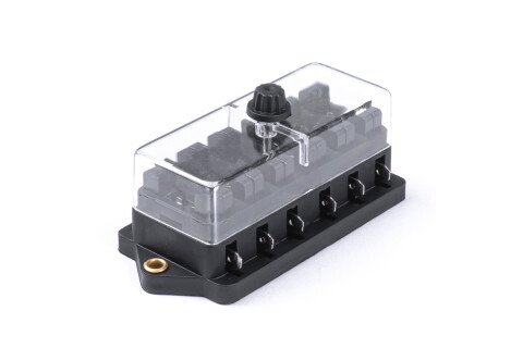 Keramička kutija sa osiguračima sa 6 utičnica AMIO-3041