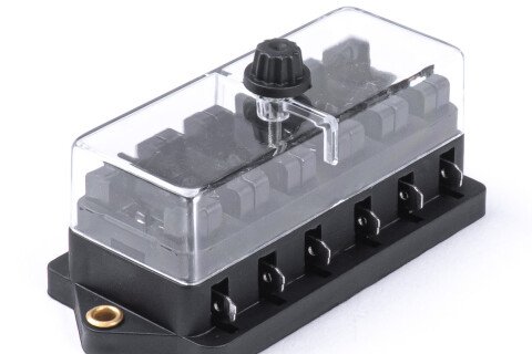 Keramička kutija sa osiguračima sa 6 utičnica AMIO-3041