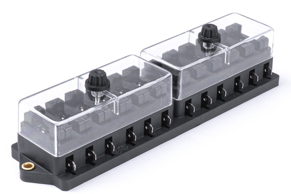 Keramička kutija sa osiguračima sa 12 utičnica AMIO-03044