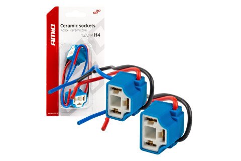 Kwadratowe kostki ceramiczne z podstawką H4 AMIO-03053