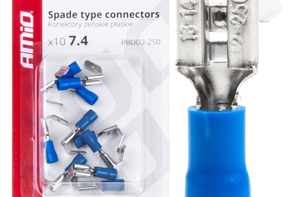 Conectori plat mamă de deconectare 7,4 1,5-2,5 mm2 15 A 10 buc