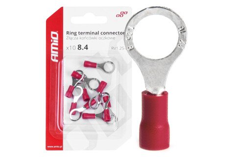 Terminalni konektori prstenasti konektori 8,4 mm 10 komada AMIO-03079