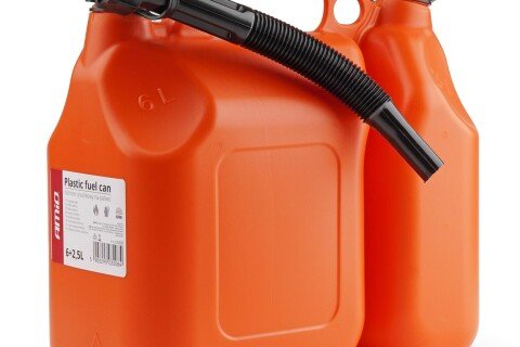 Kétkamrás műanyag tartály 6L + 2,5L AMIO-03208