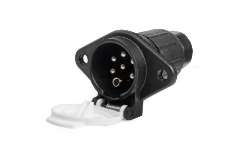 Priključna utičnica 7 PIN tip S 24V TIR AMIO-03223