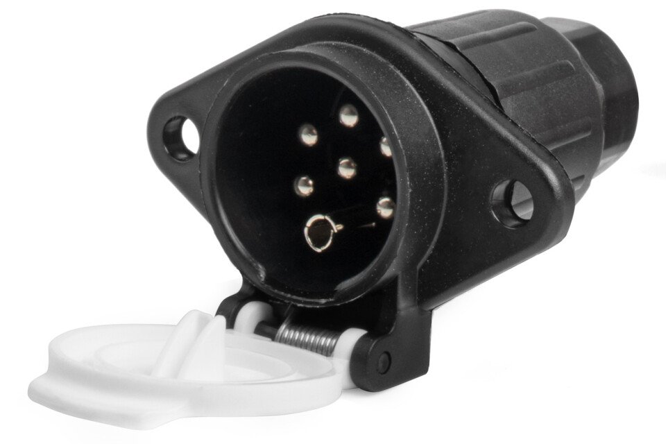 Priključna utičnica 7 PIN tip S 24V TIR AMIO-03223