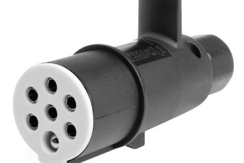 Utánfutó csatlakozó 7 PIN TIPP S 24V TIR AMIO-03224