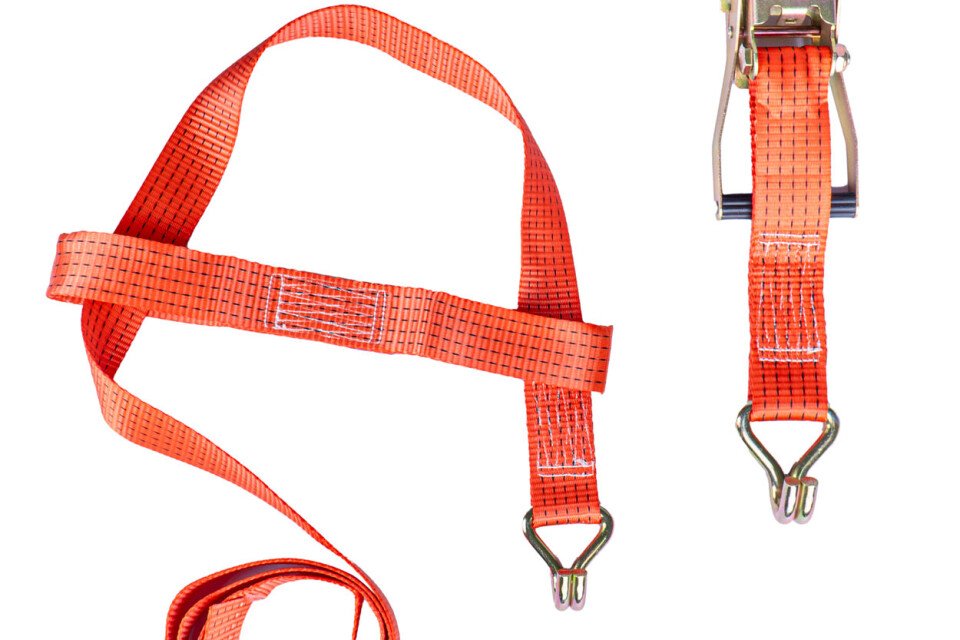 Nastro trasportatore con tenditore e cinghia 5T 5000kg 50mm 3m AMIO-03317