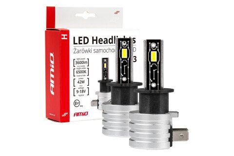 H-mini H3 AMIO-03330 LED autožárovky
