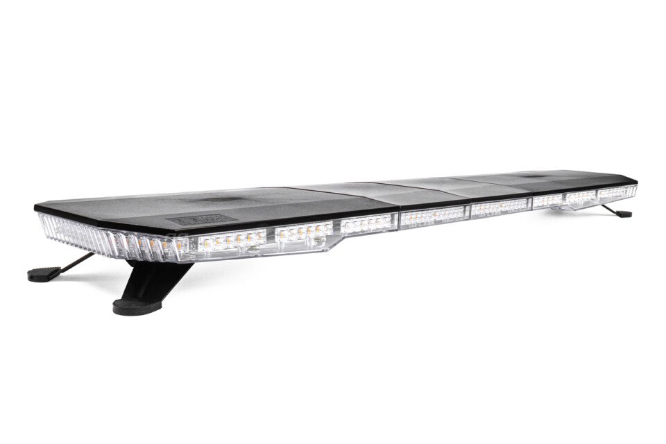 Belka ostrzegawcza LED 51 funkcji 117cm R65 R10 homologacja 12-24V AMIO-03344