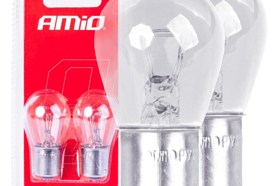 Halogene žarulje P21/5W BAY15D 12V 2 kom. AMIO-03353 blister