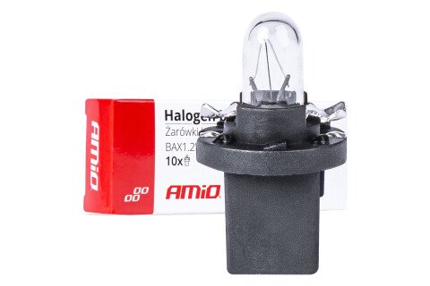 Halogene sijalice B8.5D 12V BAKS1.2V 10 kom. AMIO-03371