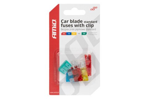 Standardni rezni osigurači, MIKS set, 5 komada + diktafon AMIO-03380