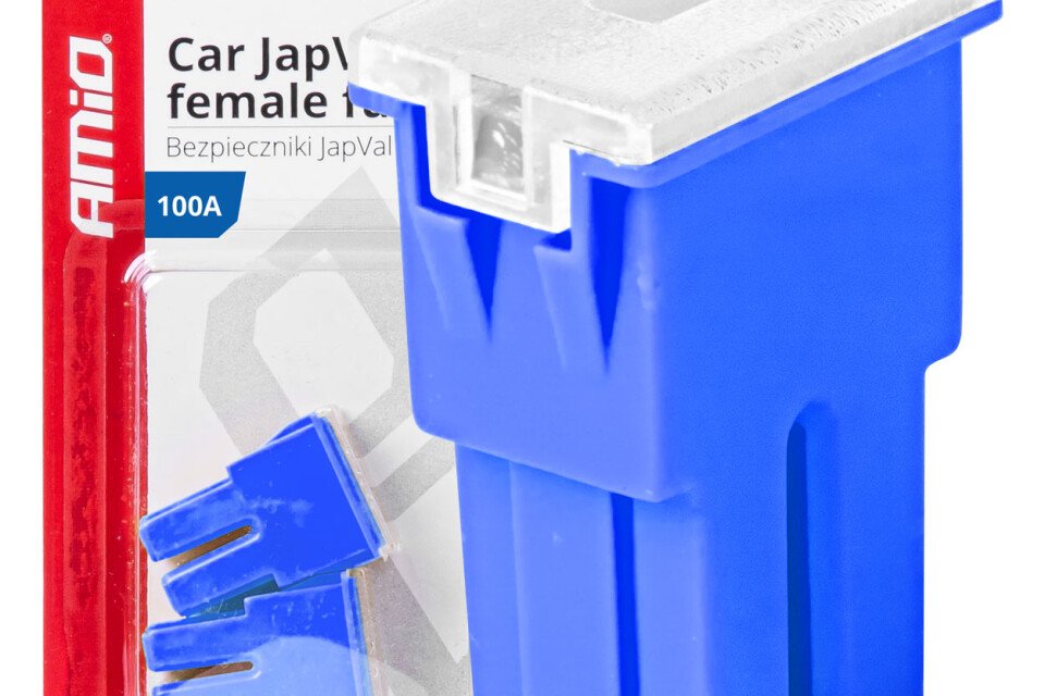JAPVAL PAL Θηλυκή ασφάλεια αυτοκινήτου 2pc 100A AMIO-03395