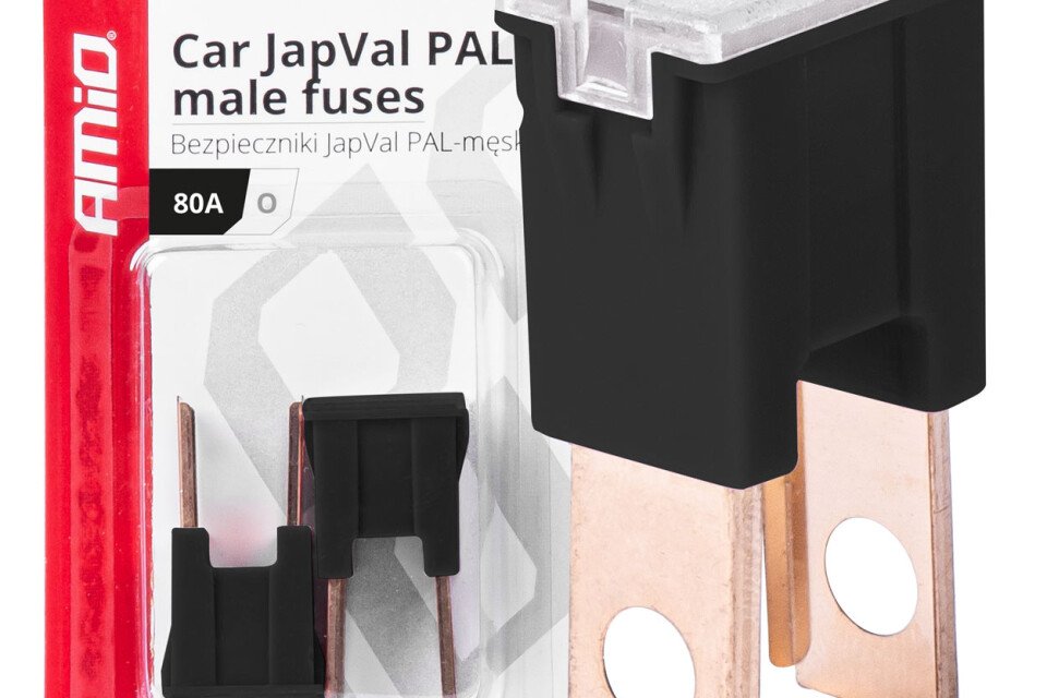 Autopojistky JapVal PAL O 80A AMIO-03402