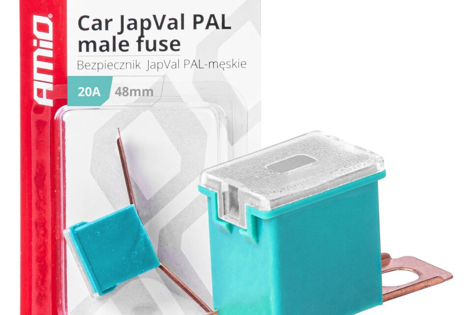 JAPVAL PAL muški auto osigurač 48mm 20A AMIO-03417