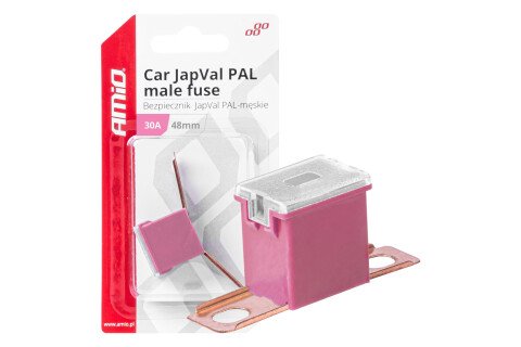 JAPVAL PAL Bezpiecznik samochodowy męski 48mm 30A AMIO-03418