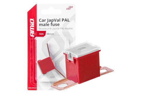JAPVAL PAL Αρσενική ασφάλεια αυτοκινήτου 48mm 50A AMIO-03420