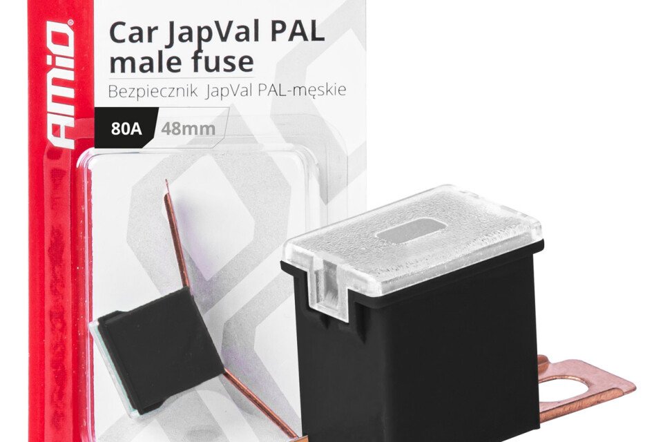JAPVAL PAL moška avtomobilska varovalka 48mm 80A AMIO-03423