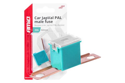 JAPVAL PAL muški auto osigurač 62mm 20A AMIO-03426