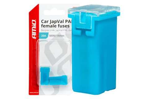 Fusibili per auto JAPVAL PAL femmina 2pz 20A AMIO-03435