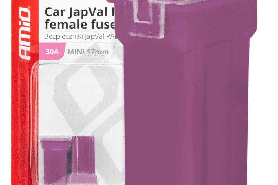 Fusibili per auto JAPVAL PAL femmina 2pz 30A AMIO-03444