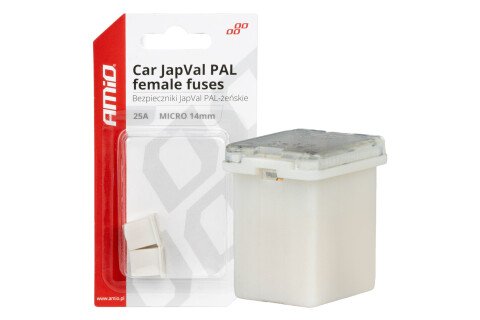 Ασφάλειες αυτοκινήτου JAPVAL PAL 2 τεμάχια 25A AMIO-03452