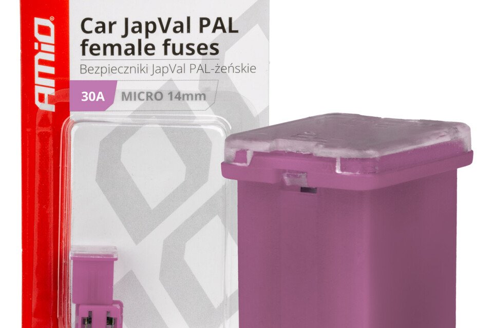 JAPVAL PAL Női autó biztosítékok 2db 30A AMIO-03453