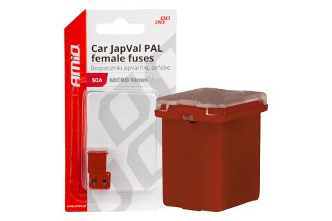 Fusibili per auto JAPVAL PAL femmina 2pz 50A AMIO-03455