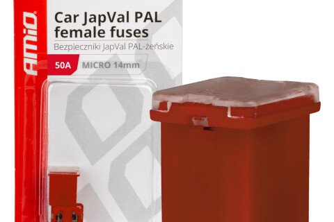 Fusibili per auto JAPVAL PAL femmina 2pz 50A AMIO-03455