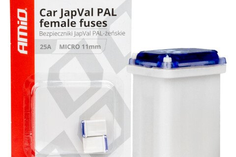 JAPVAL PAL Női autóbiztosítékok 2db 25A AMIO-03459
