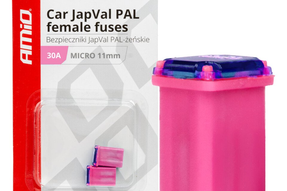 JAPVAL PAL Poistka do auta 30A 2ks AMIO-03460