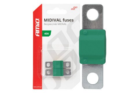 Autó biztosíték MIDIVAL MTA 2 db 40A AMIO-03474