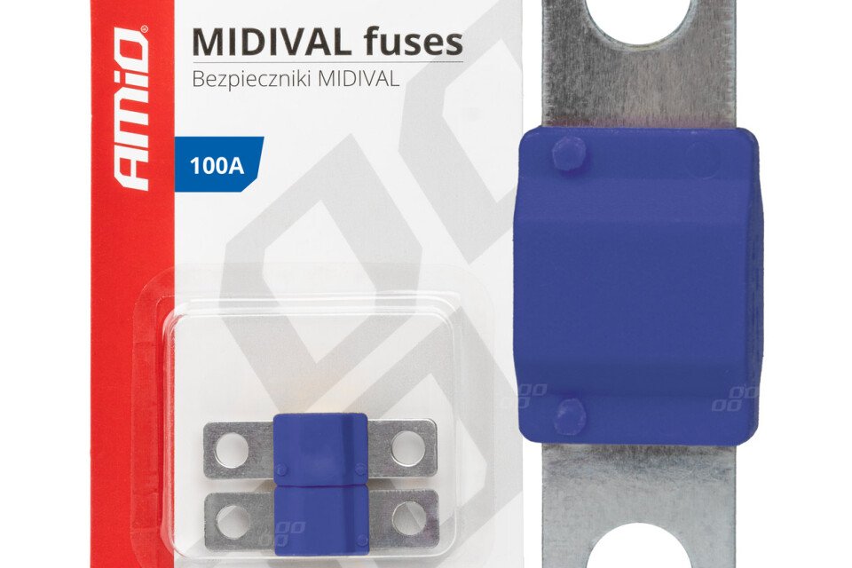 Auto osigurač MIDIVAL MTA 2 komada 100A AMIO-03479