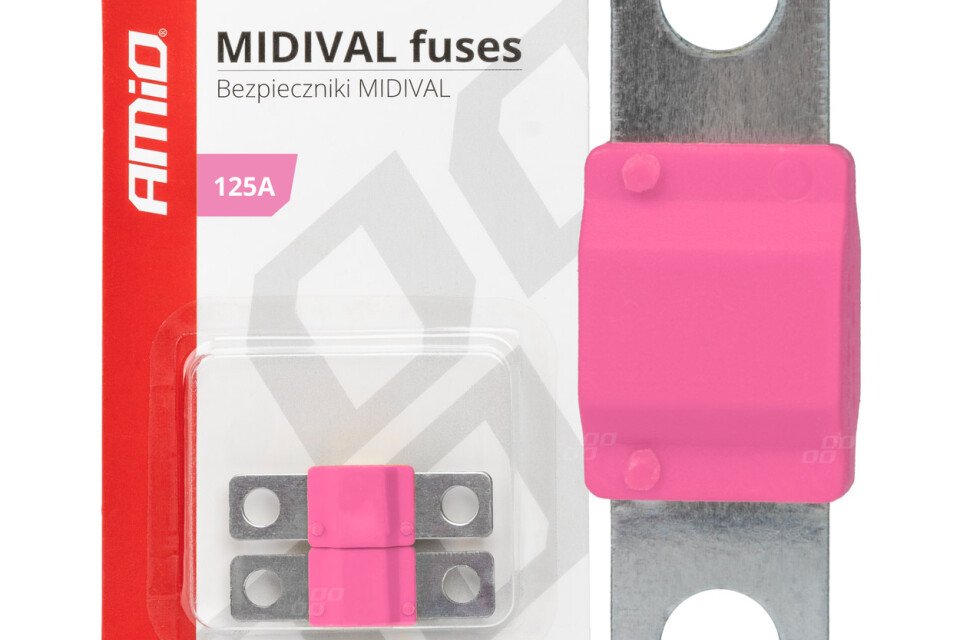 Auto osigurač MIDIVAL MTA 2 komada 125A AMIO-03480