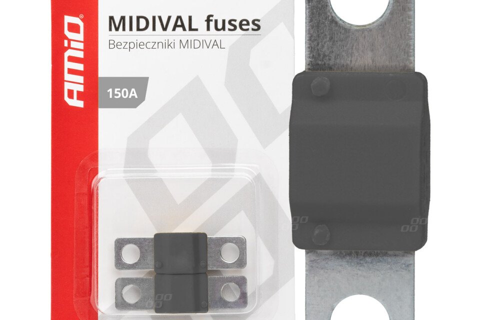 Fusibile per auto MIDIVAL MTA 2 pz 150A AMIO-03481