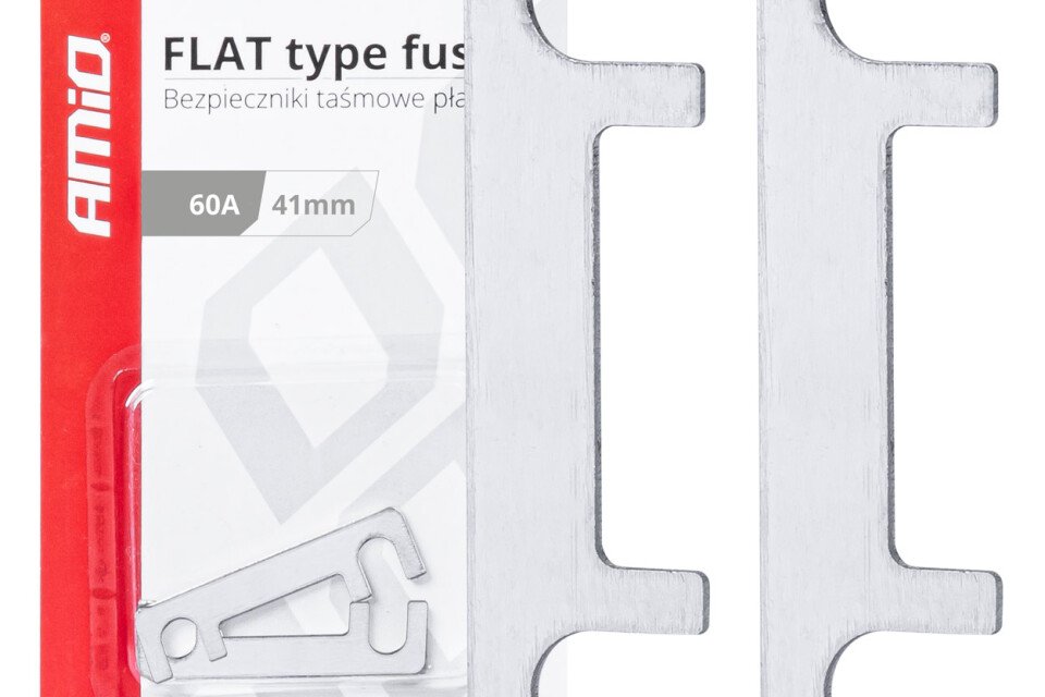 Fusibili piatti 2 pezzi 41mm 60A AMIO-03492