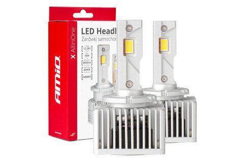 Avtomobilske LED žarnice serije X AllinOne D3S D5S D8S 6000K canbus AMIO-03669