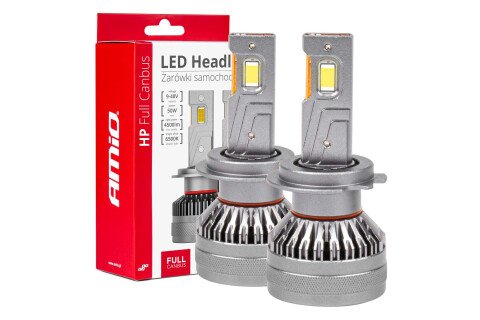 HP Full Canbus H7 LED avto žarnice AMIO-03674